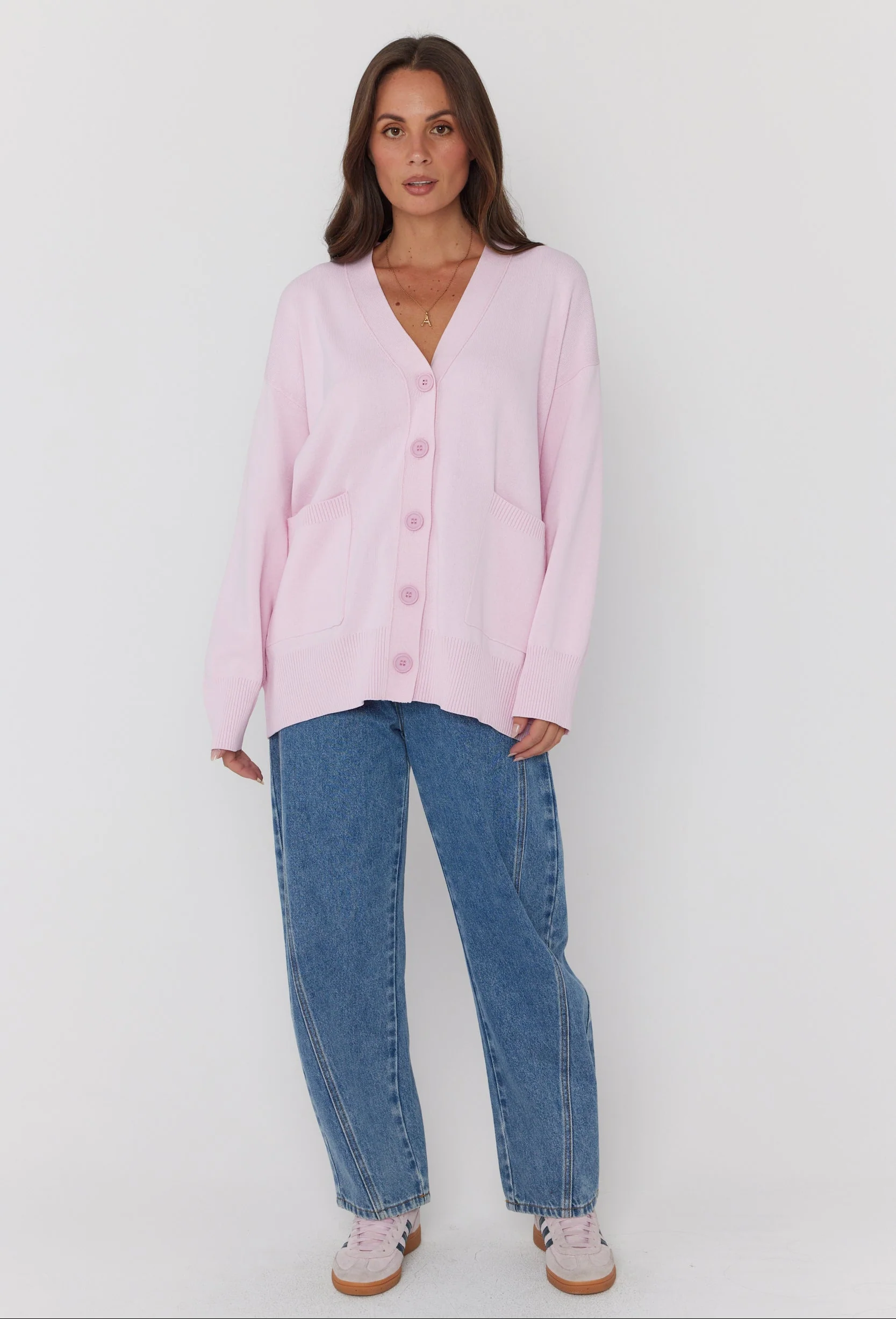 AMAIS Cardigan Light Pink - Image 8