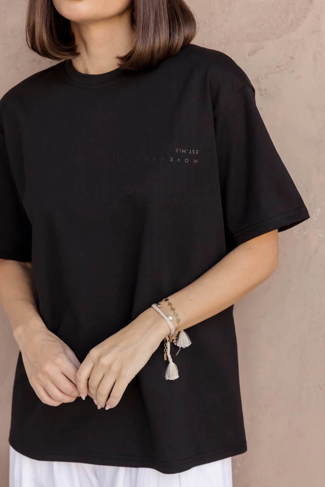 ATHEA T-Shirt Black - Image 2