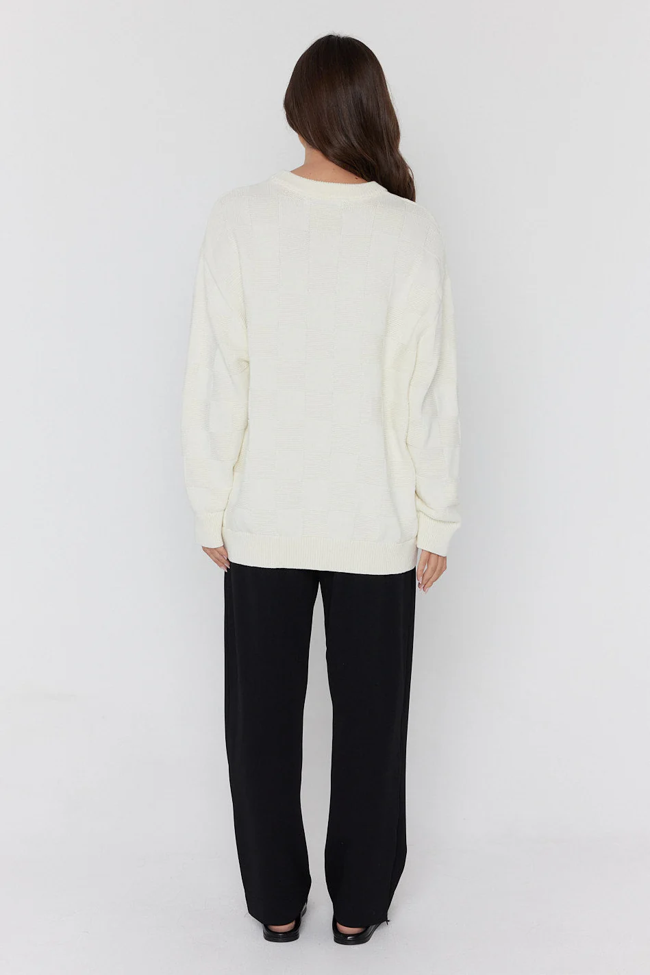 CATIER Knit Jumper Ivory - Image 10