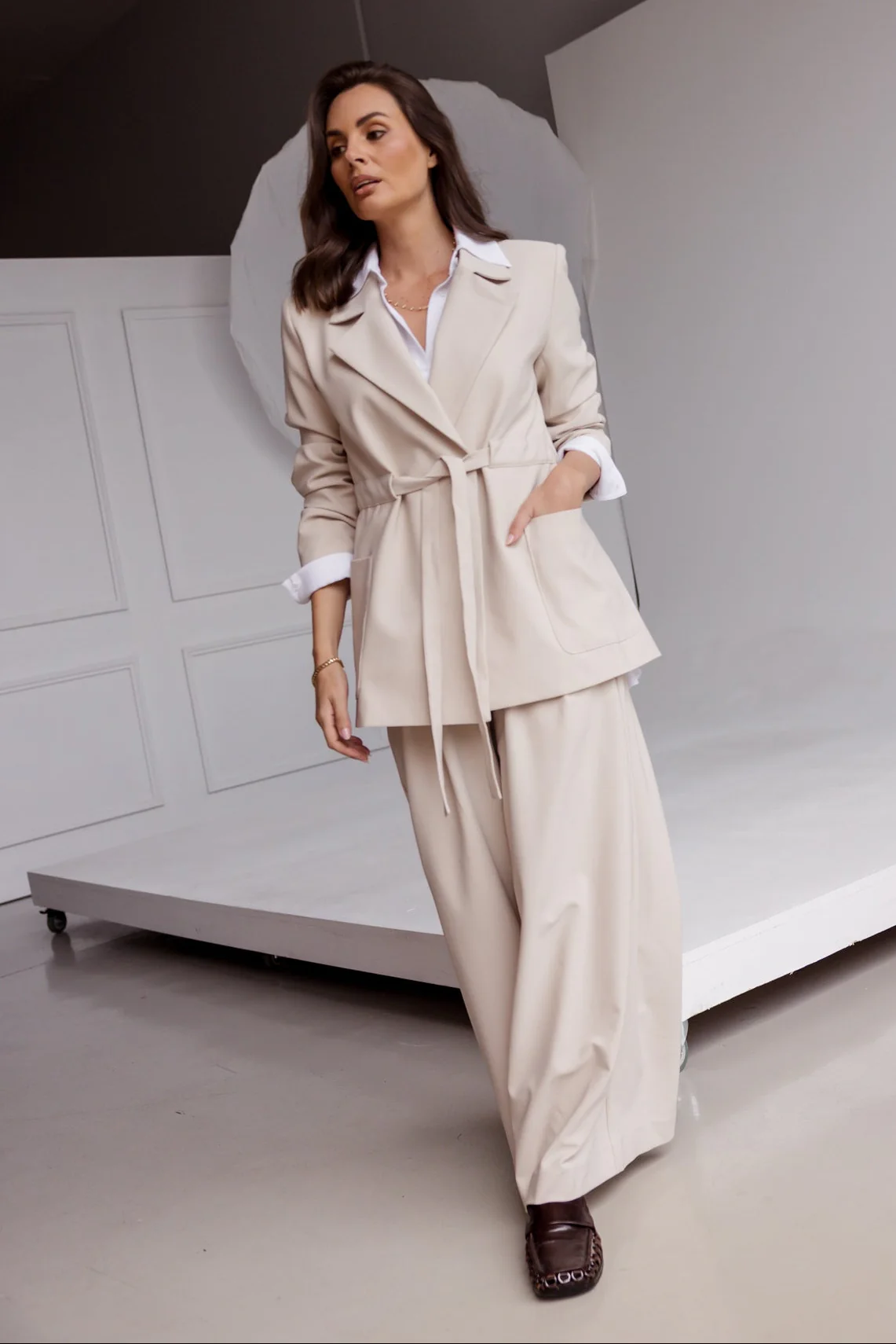 ELSIN Jacket Beige - Image 2