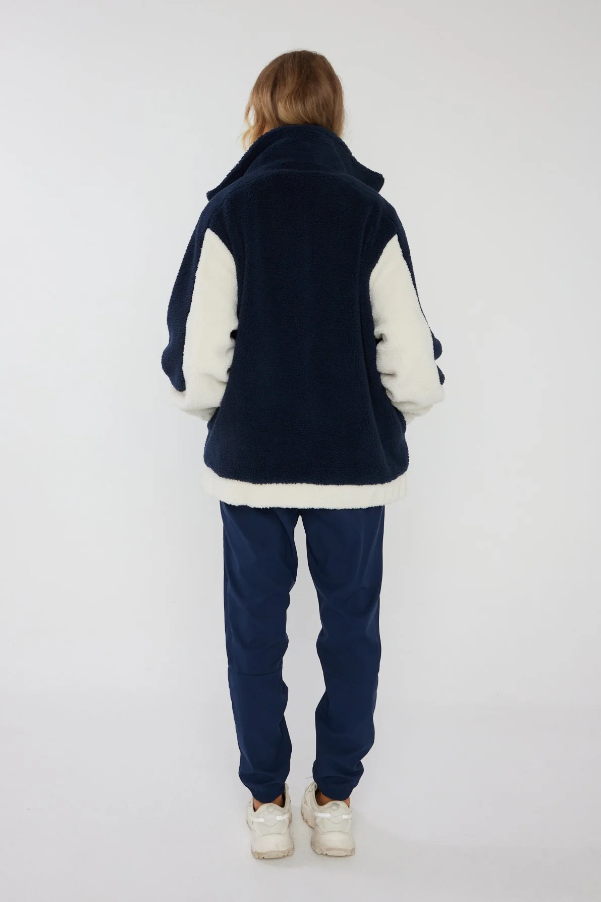FABIO Jacket Navy/Cream - Image 13