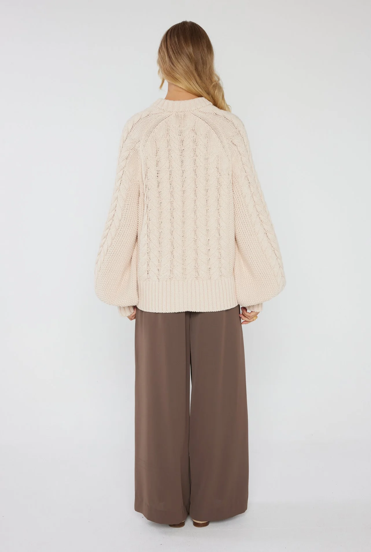 HAVEN Cardigan Beige - Image 13