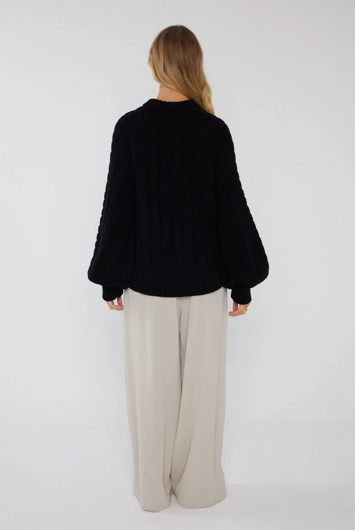 HAVEN Cardigan Black - Image 11