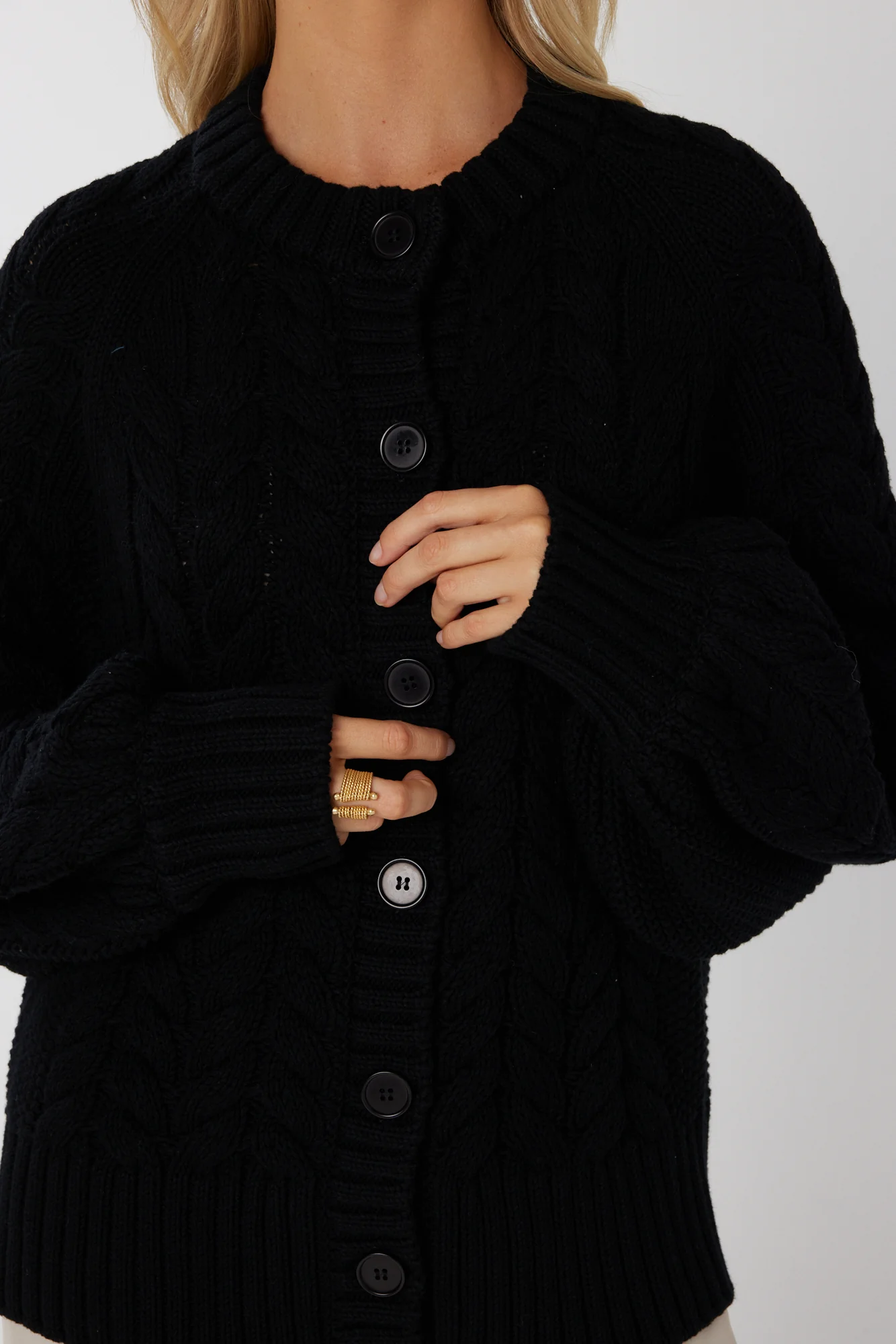 HAVEN Cardigan Black - Image 7