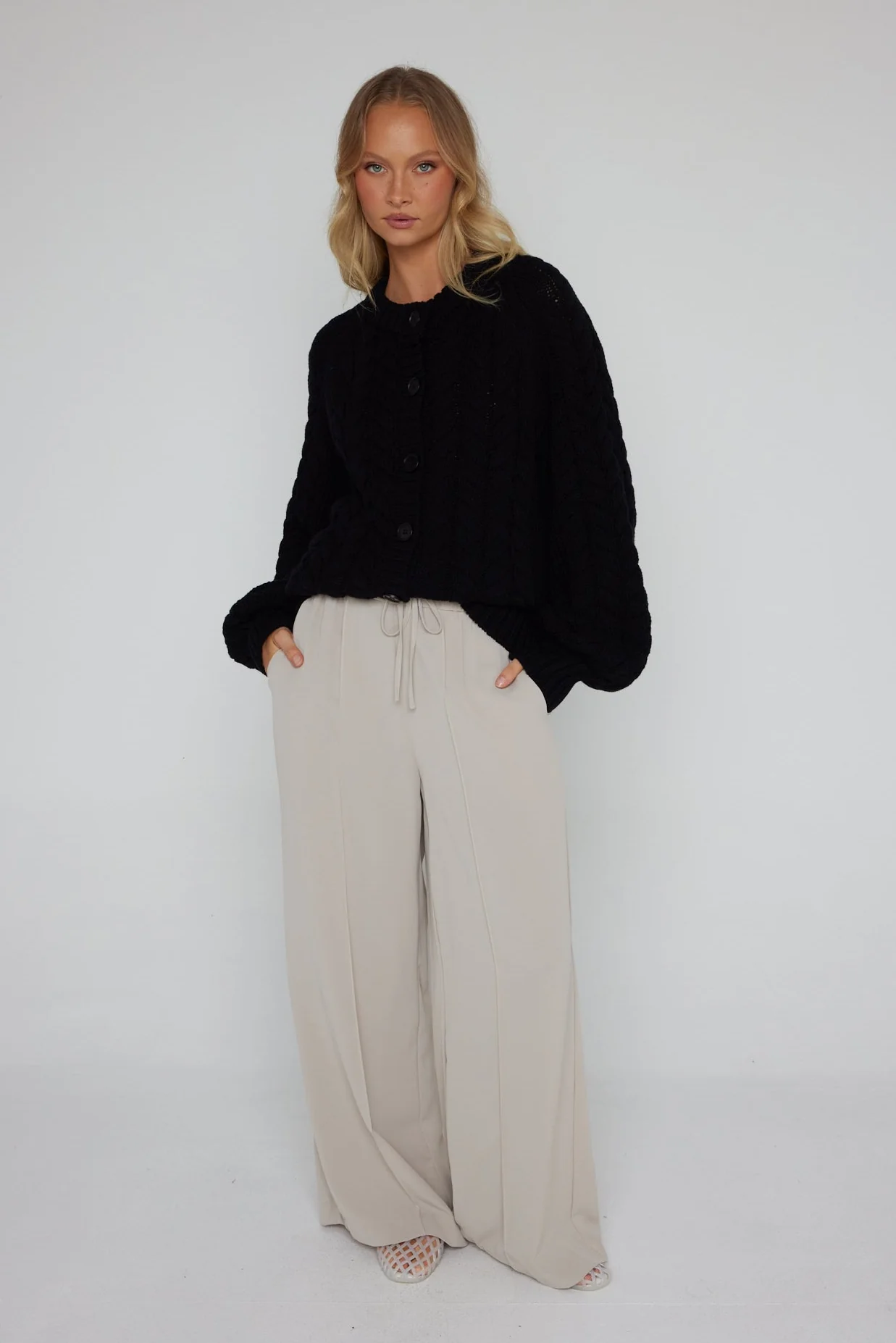 HAVEN Cardigan Black - Image 8