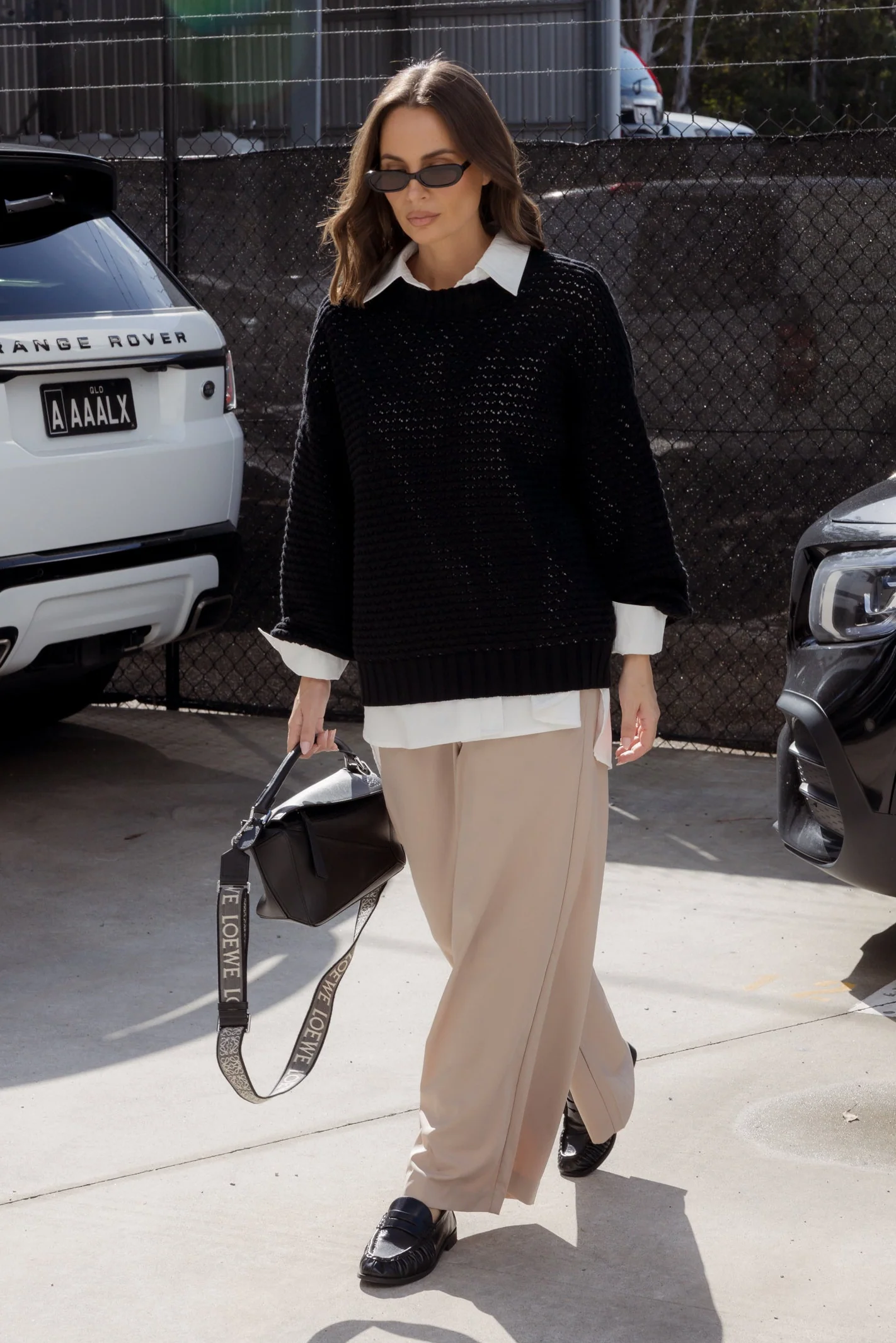 LOAM Knit Jumper Black
