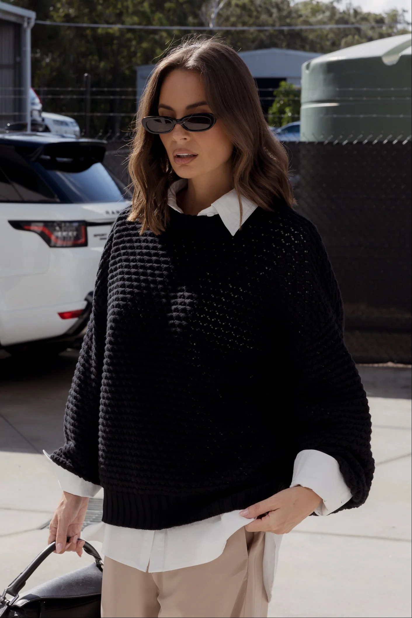 LOAM Knit Jumper Black - Image 2