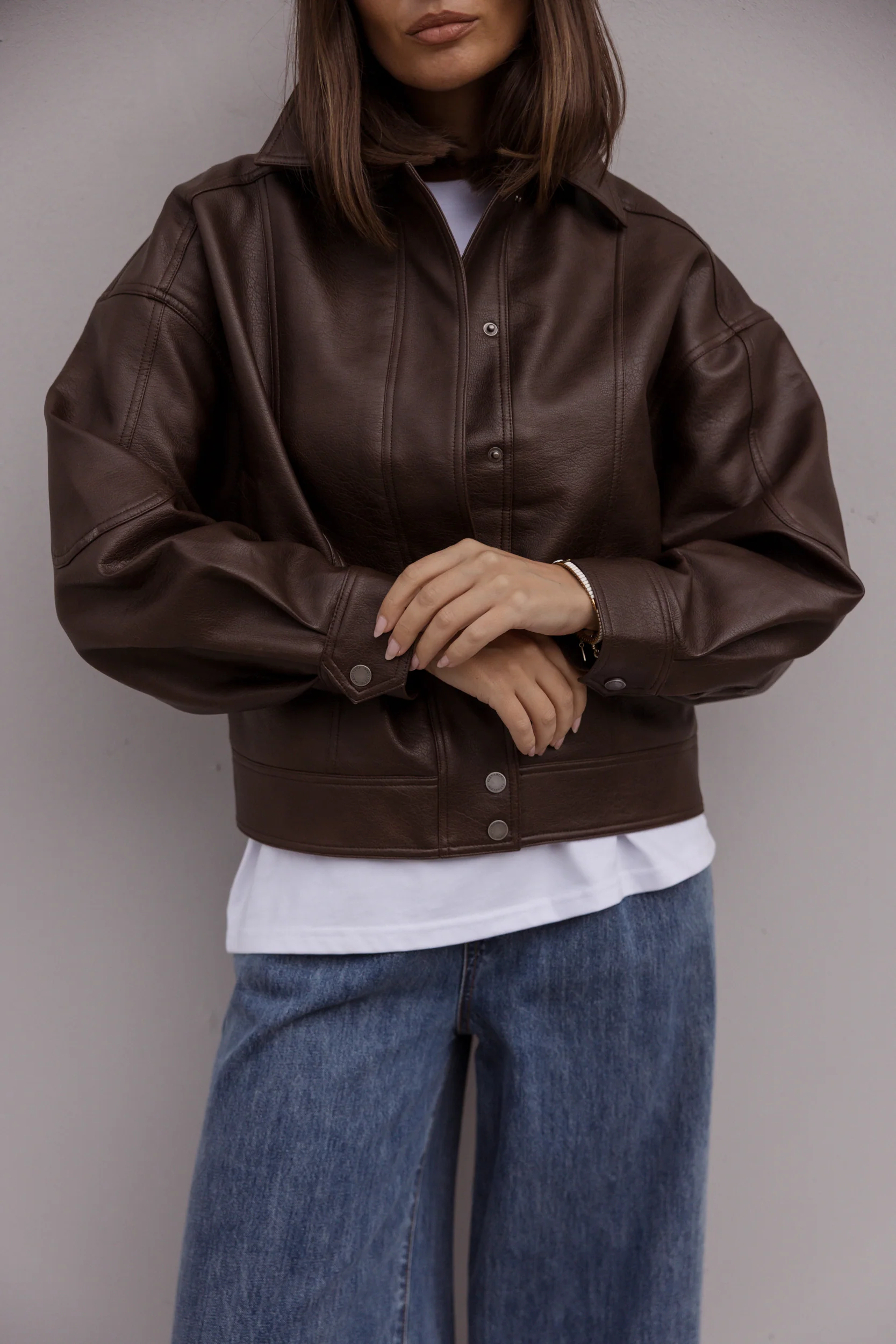 LUCAN Jacket Chocolate - Image 3