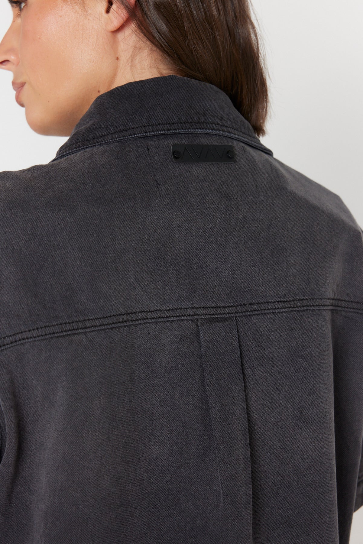 MILANO Dress Black Denim - Image 13
