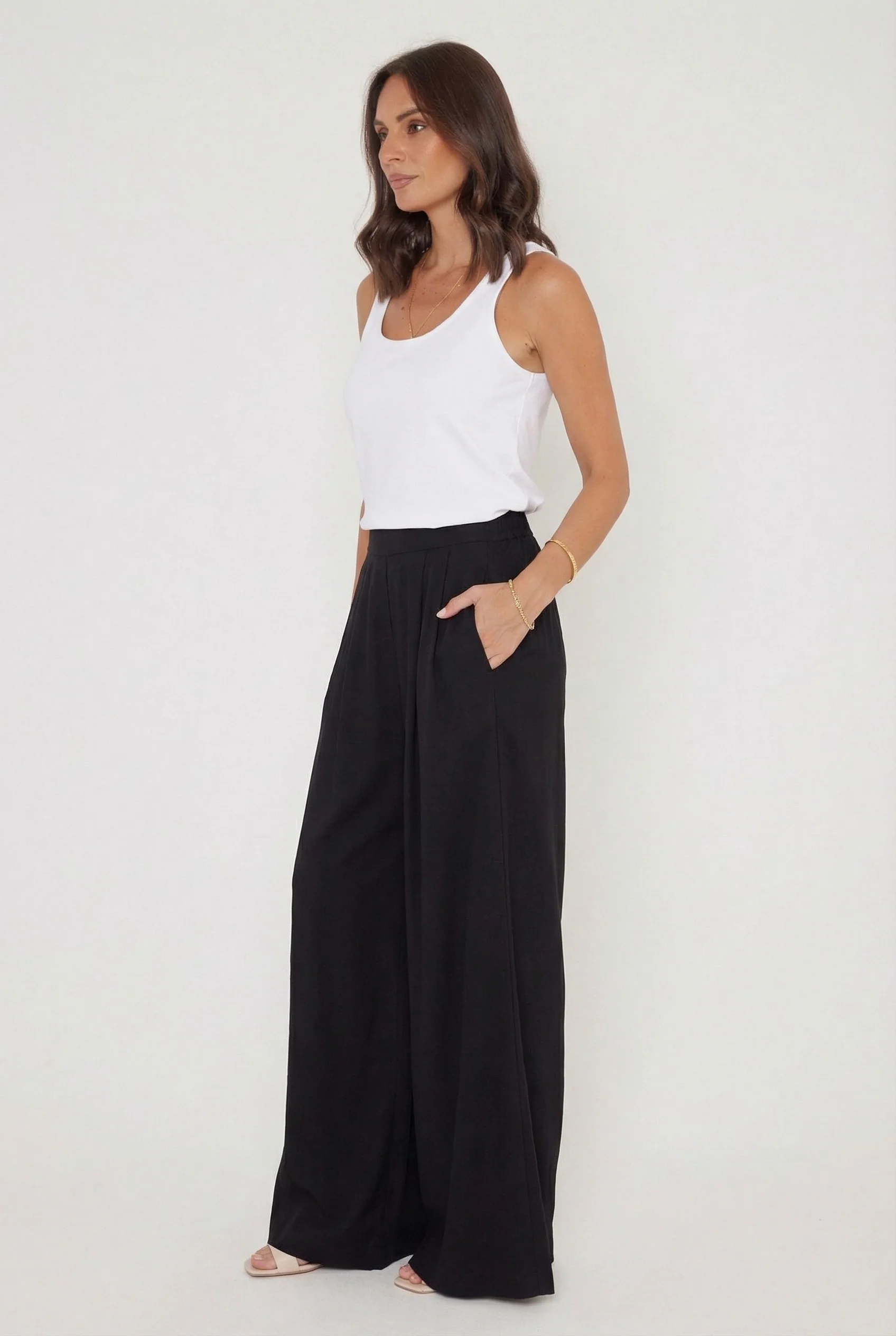 PIZZI Pants Black - Image 11