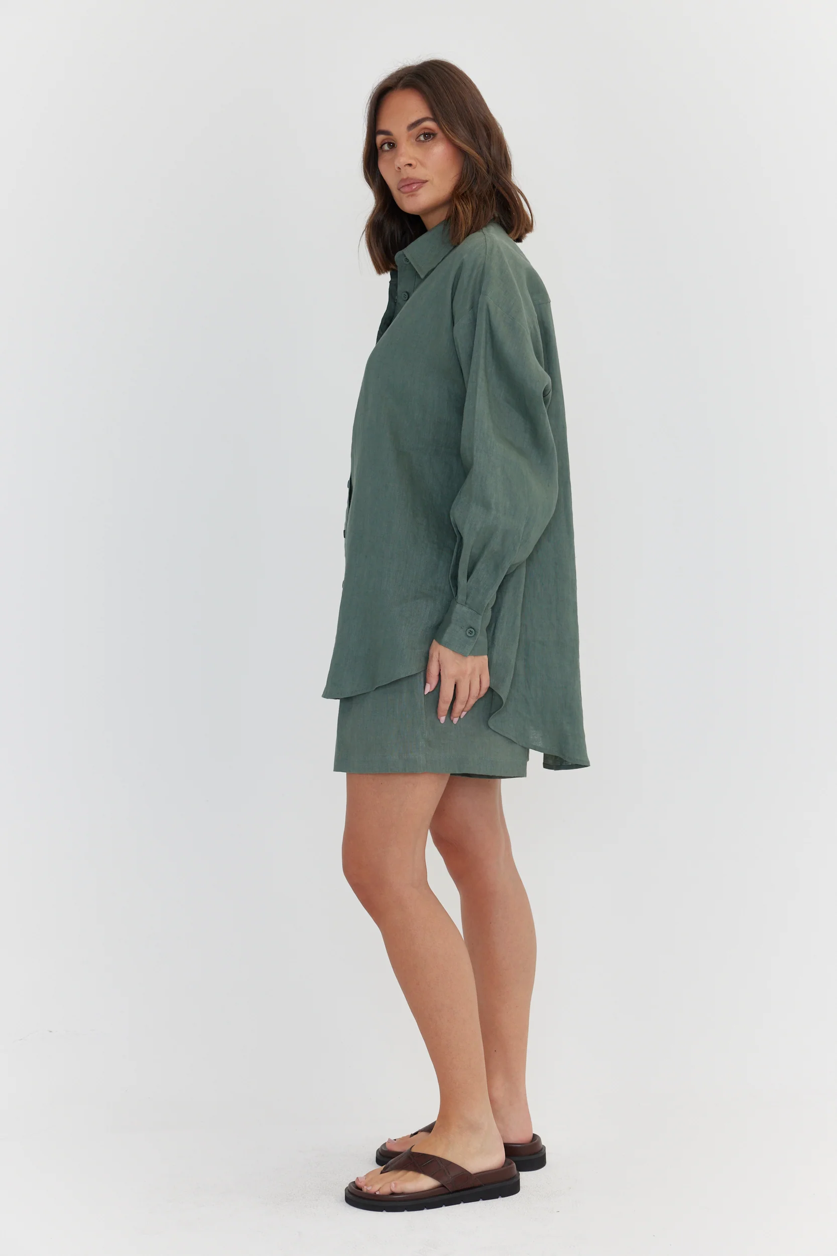 PLUTO Shirt Dusty Green - Image 13