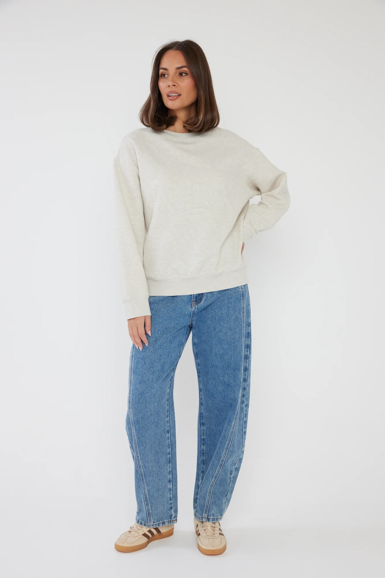 QUINS Jumper Oat - Image 8