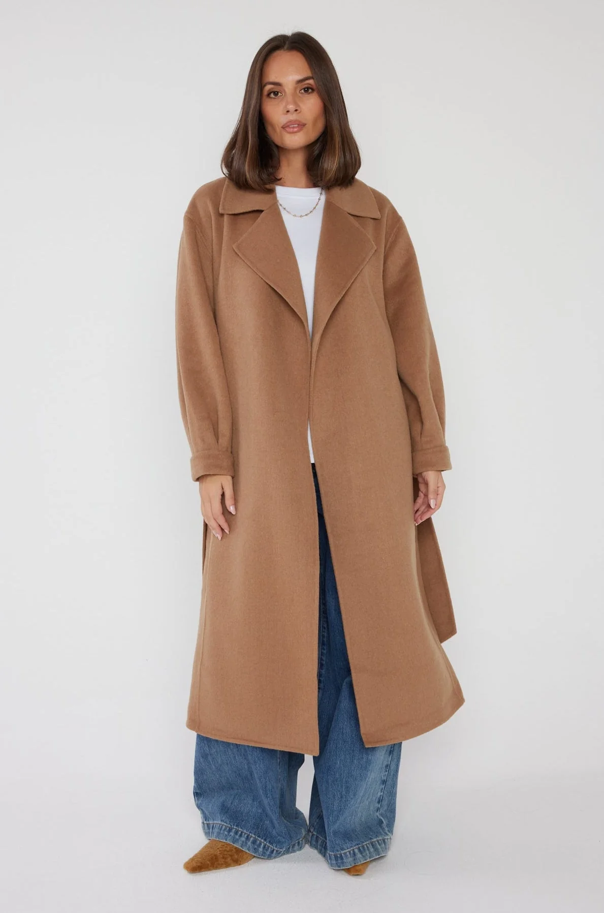 RAFEL Coat Tan - Image 9