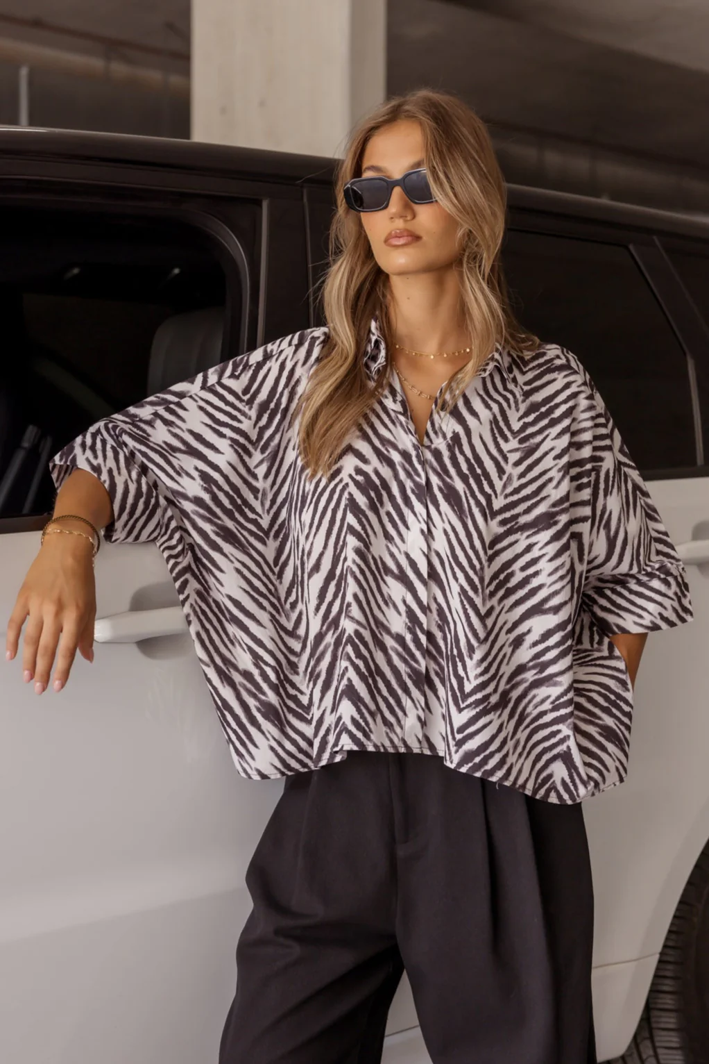 SERAPHIN Shirt Abstract Animal - Image 2