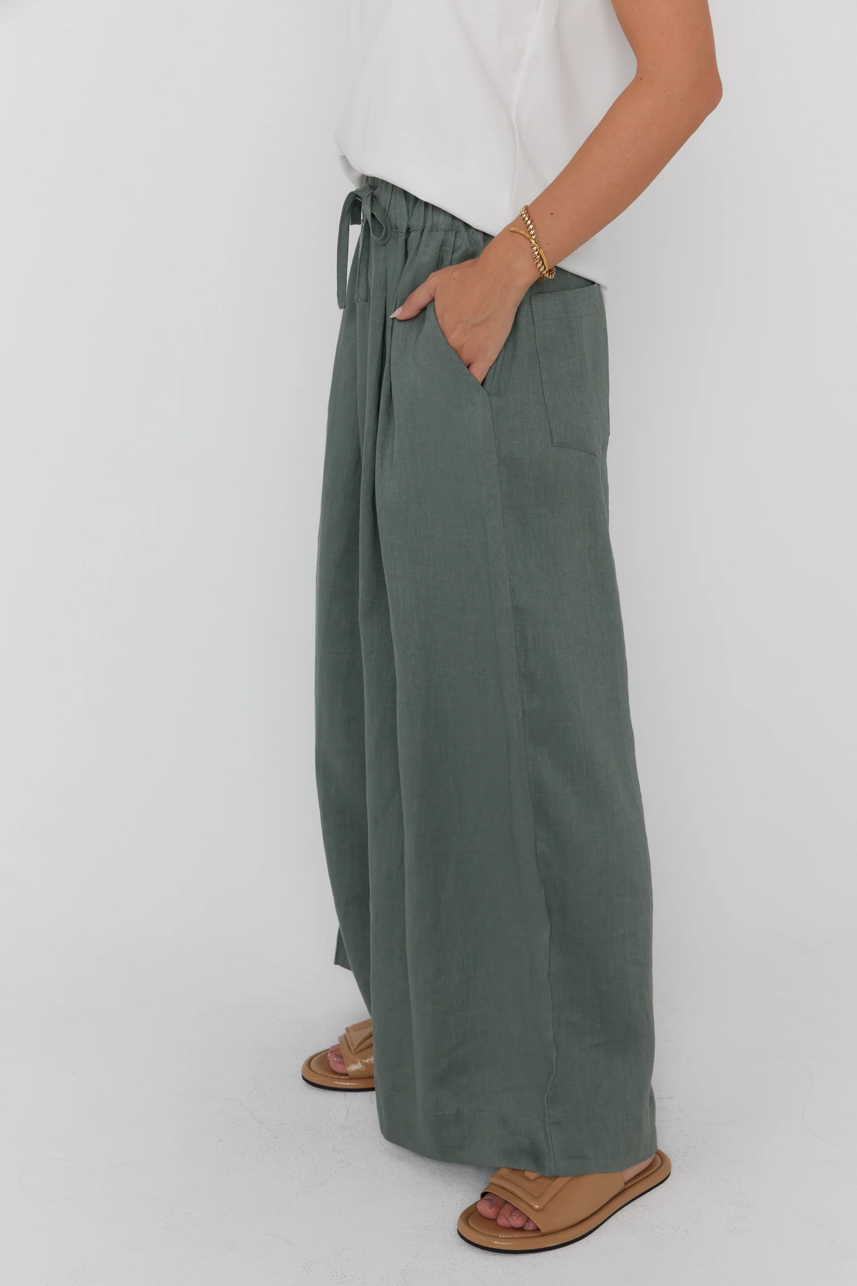 TERI Pants Dusty Green - Image 9