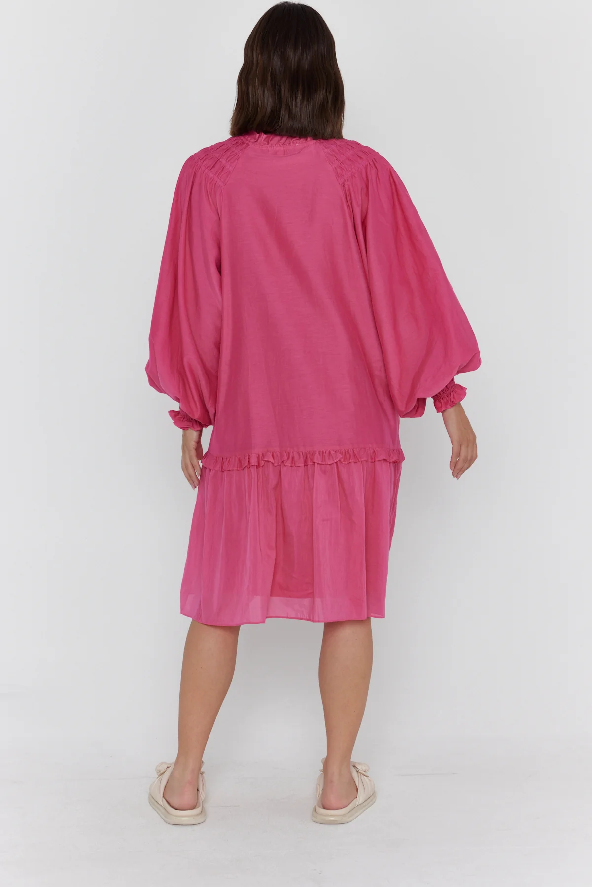 TOMMY Dress Hot Pink - Image 10