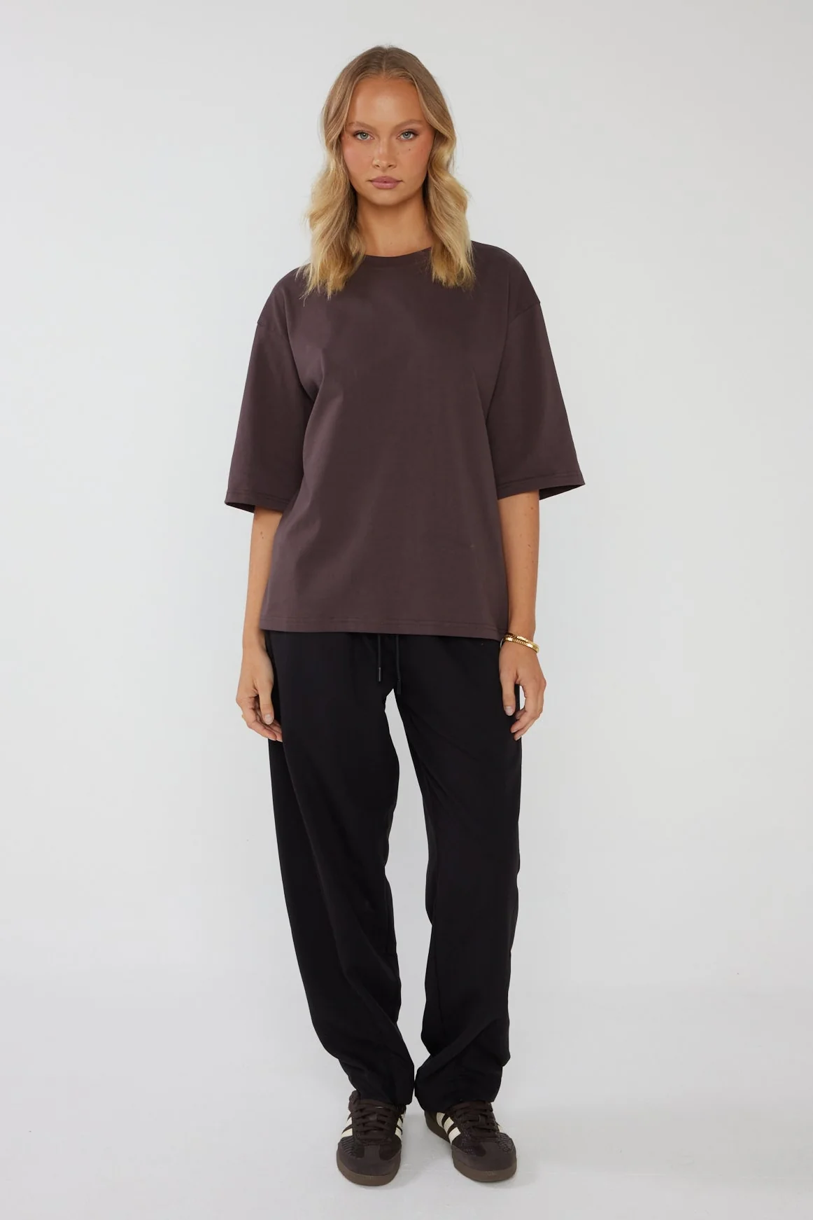ZURI T-Shirt Dark Cocoa - Image 5